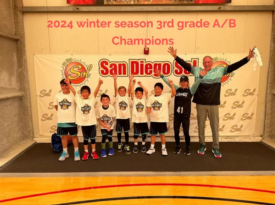 2024 Winter Season 3rd Grade A/B Champions
