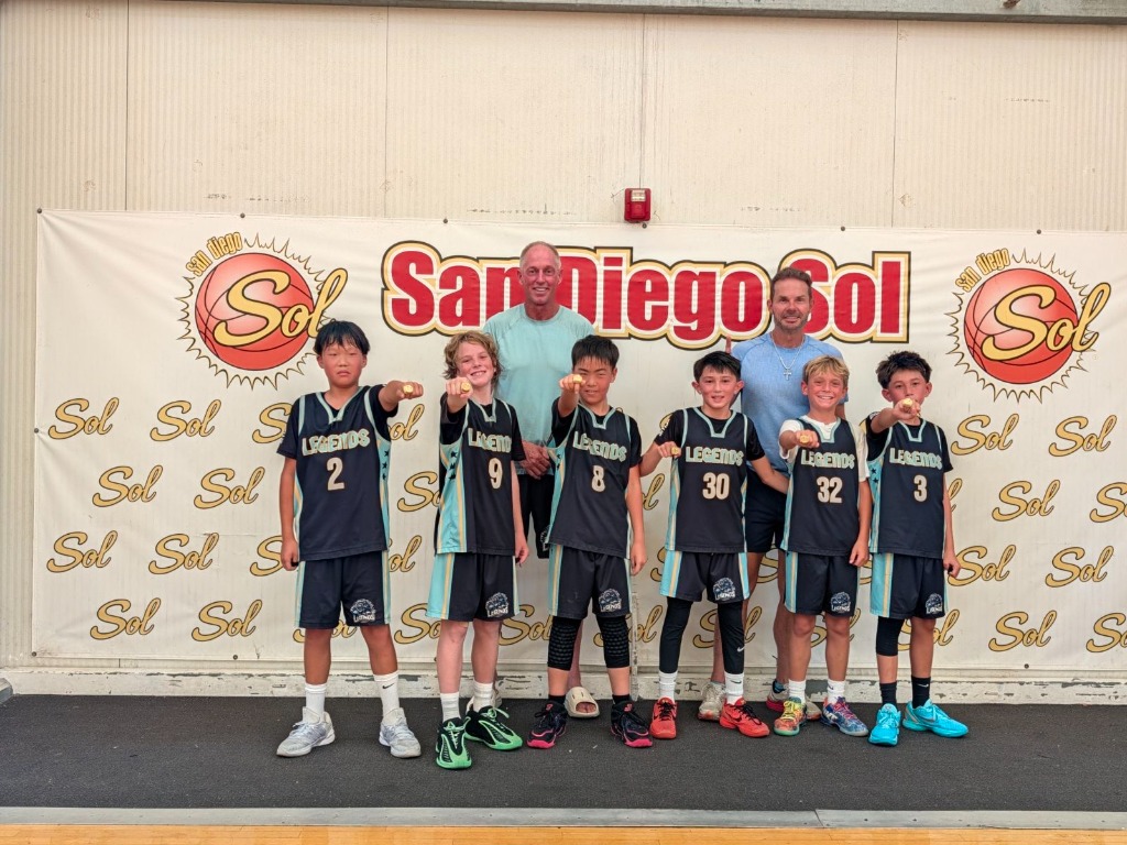 Legends Basketball San Diego Sol Champions